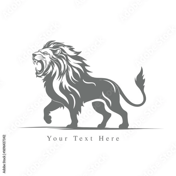 Obraz Lion Illustration.eps