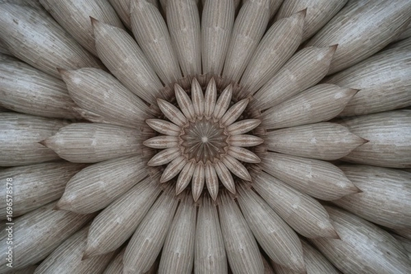 Fototapeta Detailed View of Lotus Seeds