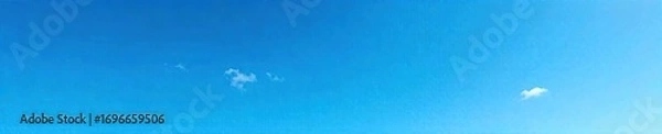 Fototapeta Intensely blue, cloudless sky close-up shot Rich color and texture detail visible Perfect for backgrounds or design projects needing a vibrant sky element , detail, imagery