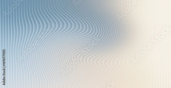 Fototapeta Abstract blue and white gradient background with a soft, wavy texture