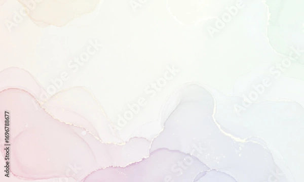Obraz Iridescent Pearl Watercolor Background