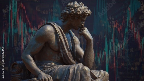 Fototapeta judicial insights the interplay of law and stock market dynamics