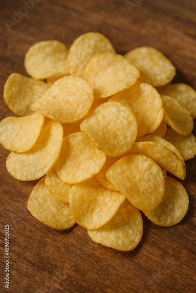 Obraz AI Generated Potato Chips