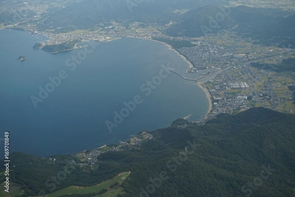 Fototapeta さぬき市 上空