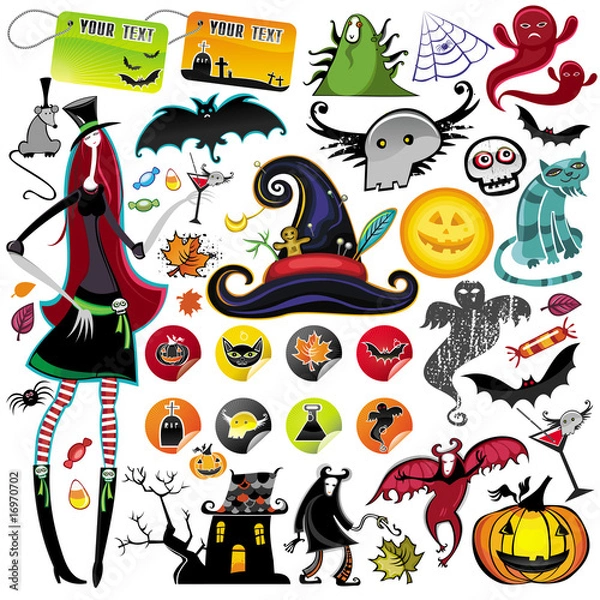 Obraz Huge Halloween collection
