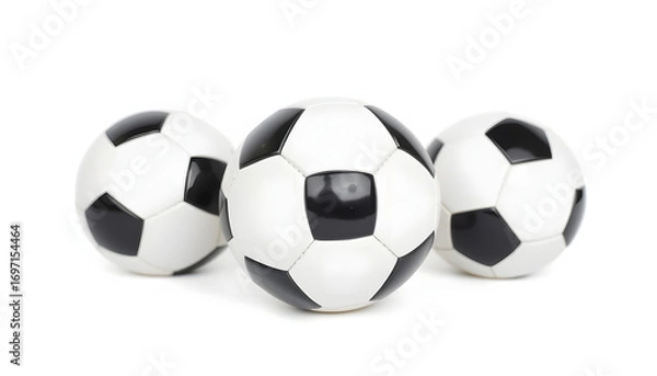 Obraz Soccer Balls for Sports Practice and Recreation