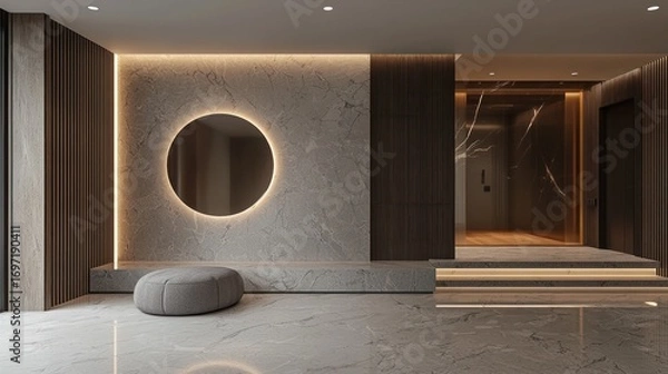 Obraz Modern interior hallway