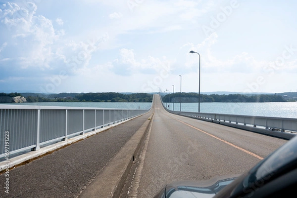 Fototapeta 能登島大橋