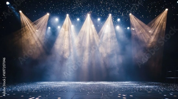 Obraz Stage lighting design