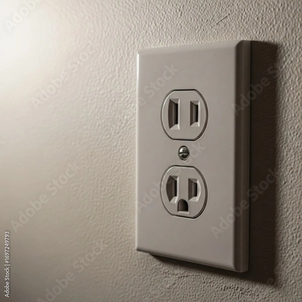 Obraz AI Generated Electric Outlet