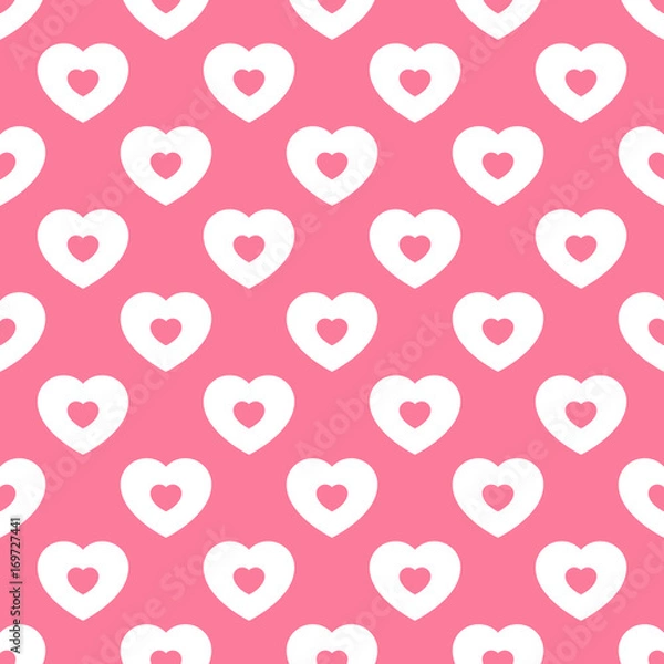 Fototapeta heart pattern