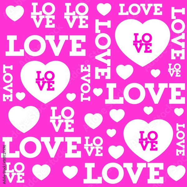 Fototapeta illustration Valentines Day