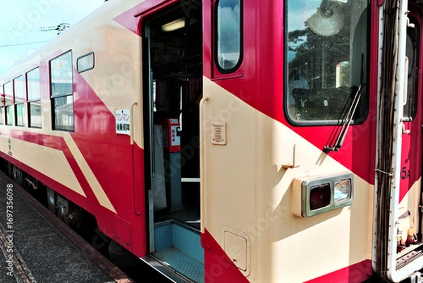 Obraz 長崎島原鉄道と駅