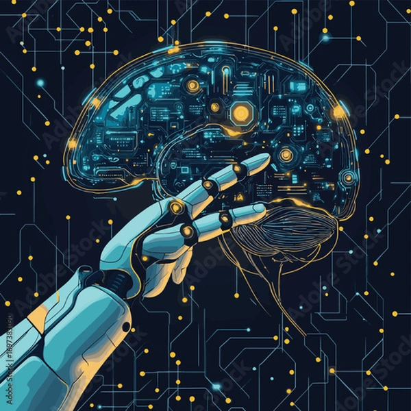 Obraz Artificial Intelligence Concept