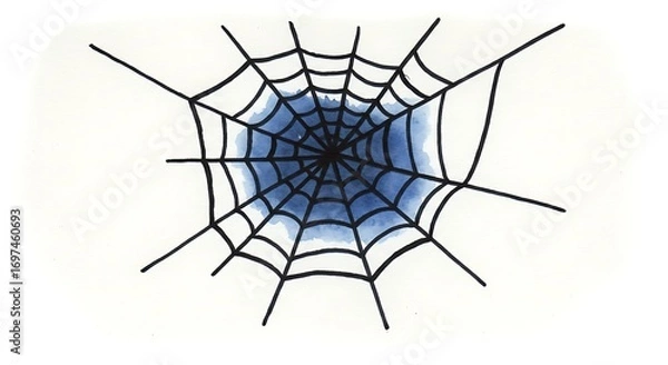Fototapeta Spider web design