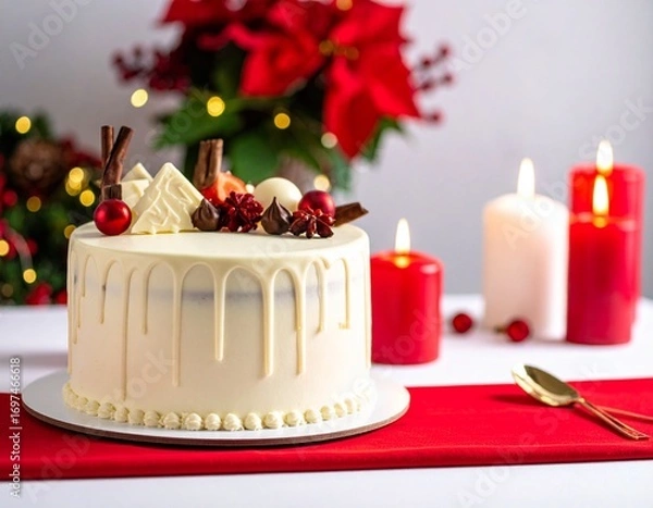 Obraz クリスマスのテーブル