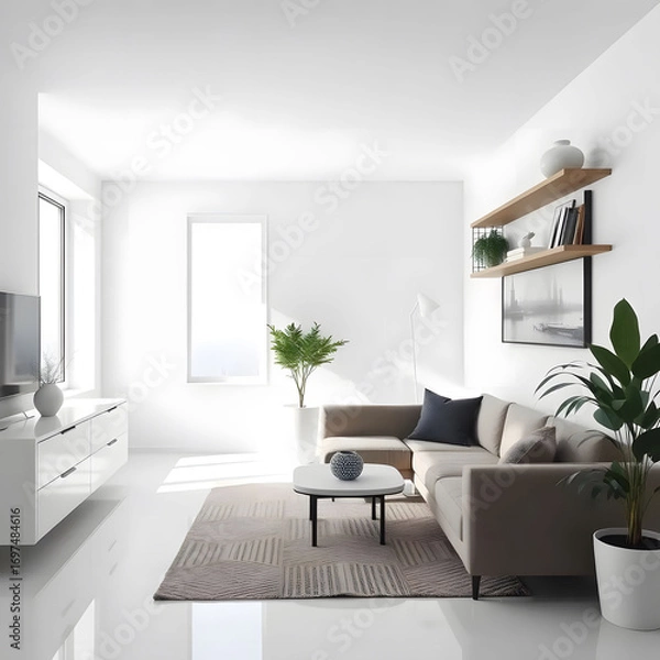Fototapeta modern living room