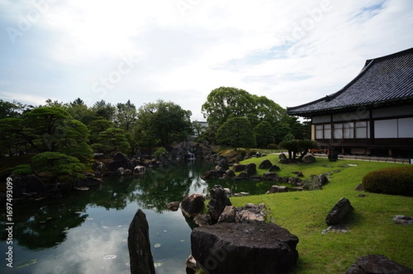 Obraz 京都、二条城の風景