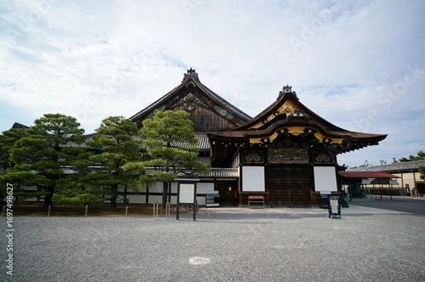 Obraz 京都、二条城の風景