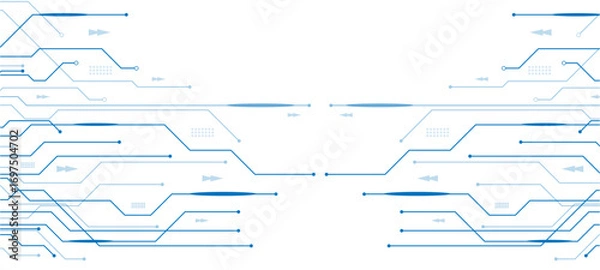 Obraz abstract blue background