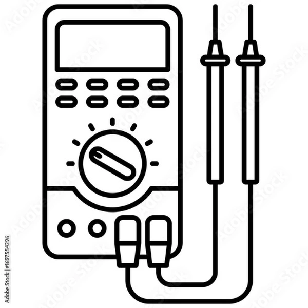 Obraz Digital Multimeter
