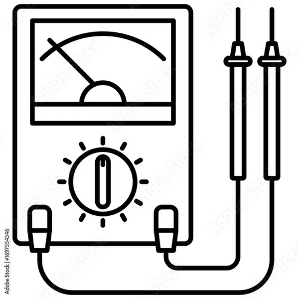 Obraz Analog Multimeter