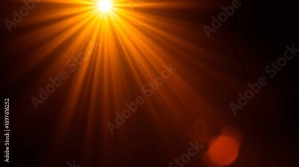 Obraz abstract background with rays