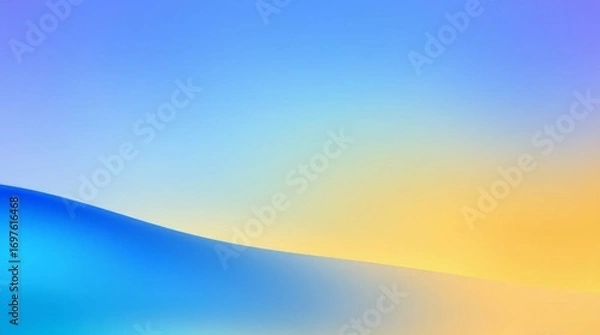 Obraz abstract blue background with waves