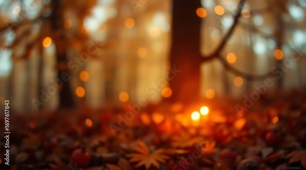 Obraz christmas tree in the night