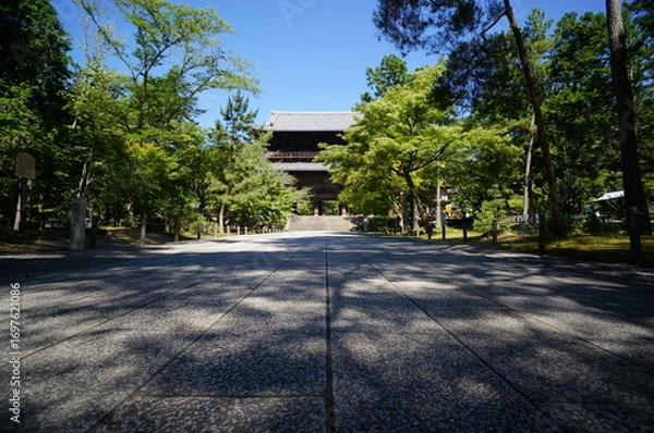 Obraz 京都、南禅寺の風景