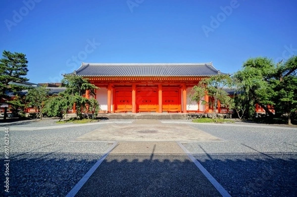 Fototapeta 京都、三十三間堂の風景