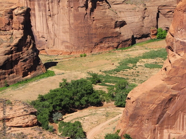 Fototapeta looking inside Canyon de Chelly
