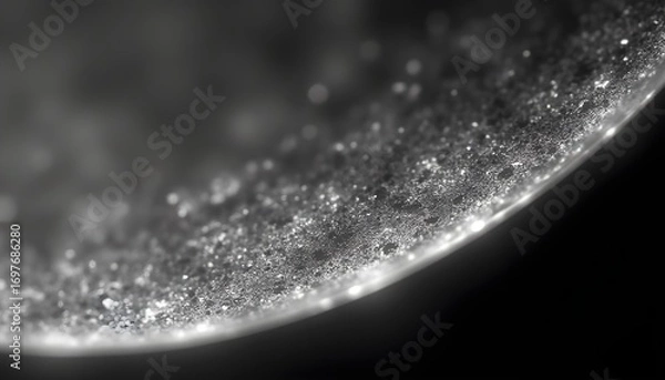 Obraz Lichtenberg pattern etched into a silicon wafer using deep reactive-ion etching DRIE