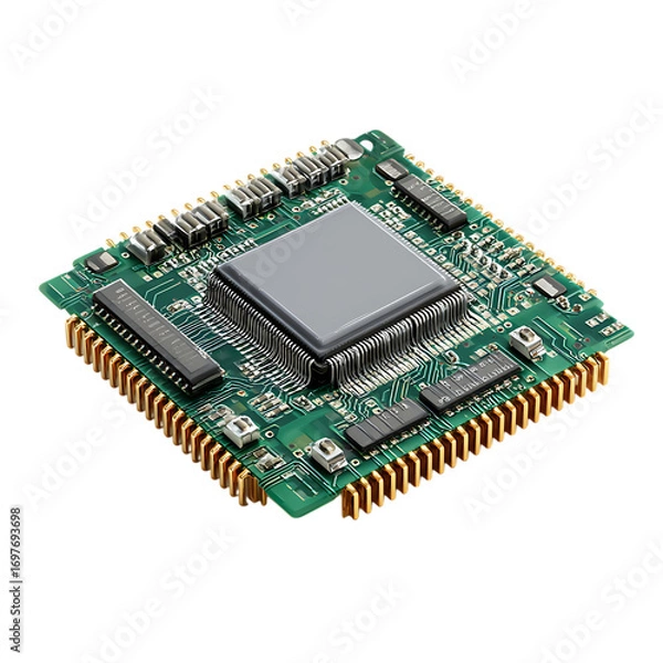 Fototapeta Microprocessor de un Ordinator sober Fondo png