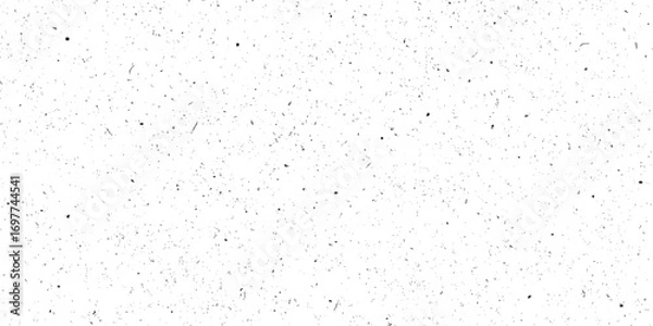 Fototapeta Speckle grain dot white paper noise texture with distress effect vector illustration pattern background. Dirty or dust film grain speck grit grunge overlay on white background grain noise particles.