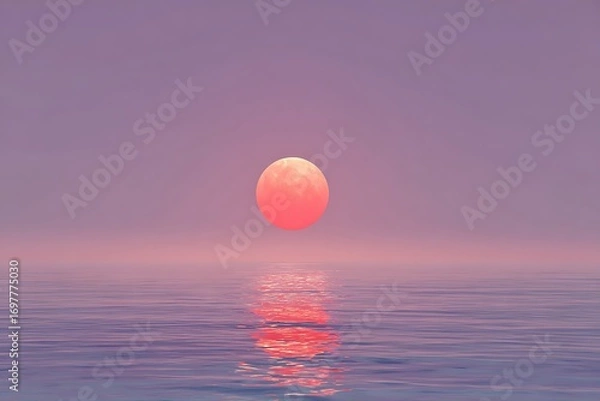 Fototapeta Sunset Over Water