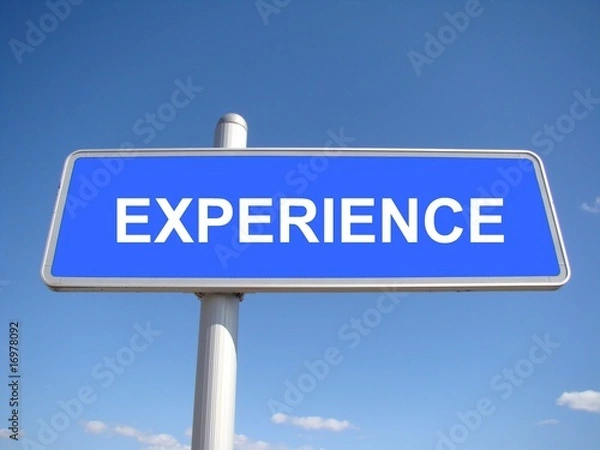 Fototapeta experince