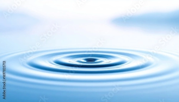 Fototapeta Concentric Water Ripples
