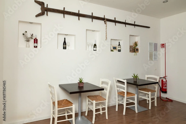 Obraz sala da pranzo rurale