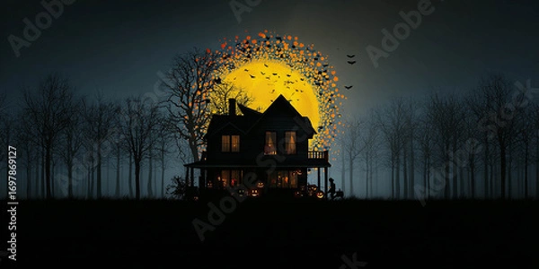 Obraz Hallowen. fondo. ambiente.