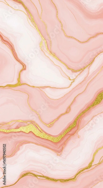 Obraz pink and white background