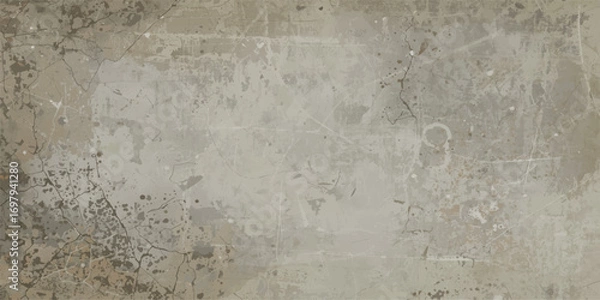Obraz Grungy brown and grey aged stone wall texture pattern with rough surface background