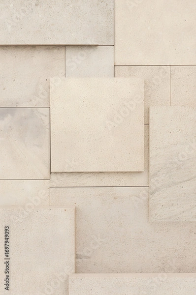 Fototapeta Illustration Seamless Marble Pattern with Natural Veins