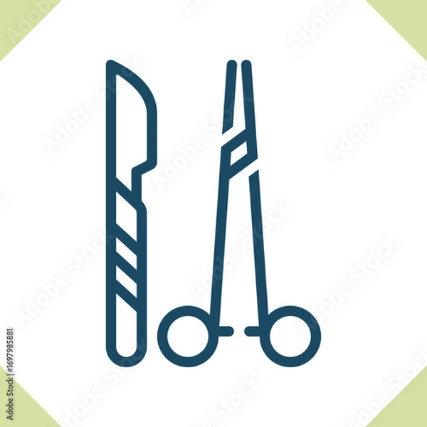 Obraz Surgical Instruments Icon