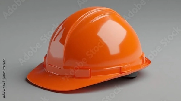 Obraz Orange safety helmet