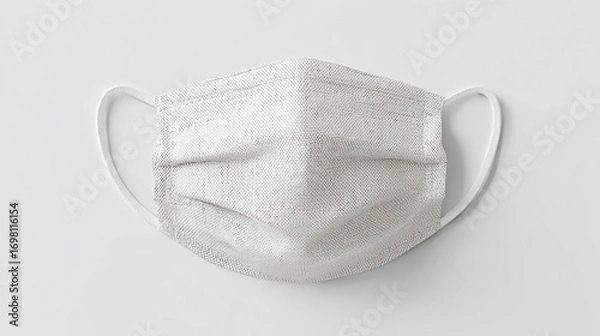Obraz White protective face mask
