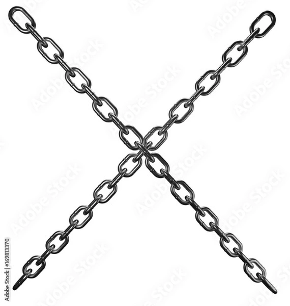 Obraz 鎖_クロス