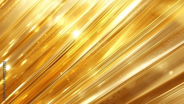 Fototapeta Abstract Golden Lines Background Luxurious Shimmering Texture