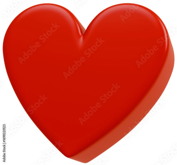 Fototapeta 3D素材チョコレート_ハート