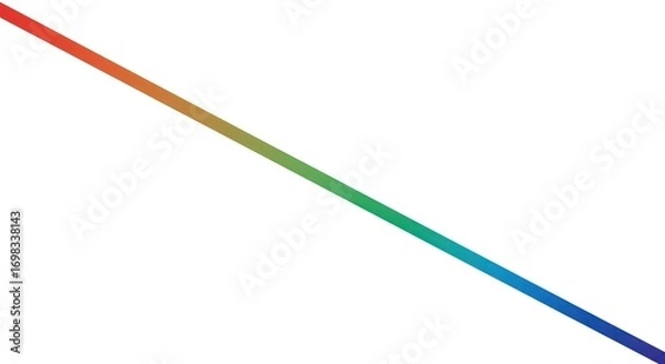Obraz Diagonal Gradient Line Art Design